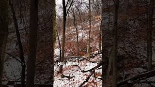 Hunting in the hills this afternoon in Iowa! #publicland #hunting #deerhunting #deer #deercamp