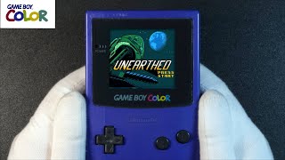 Unearthed Nintendo Game Boy Color Handheld Gameplay