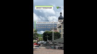 Unwettergefahr: Veranstalter sagen Feste im Vogtland ab | V.TV