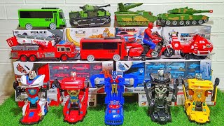 Mainan Mobil Mobilan Polisi, Pemadam Kebakaran, Helikopter, Tank Tempur, Mobil Robot