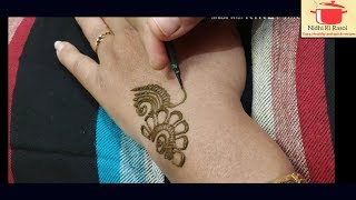 Easy mehndi design l easy mehndi design for beginners l Simple mehndi for hands