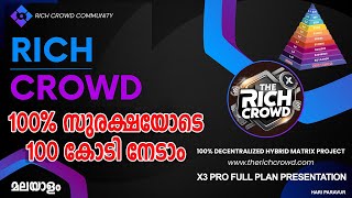 The Rich Crowd X3 Pro Full Plan (Malayalam)