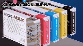 Roland VersaStudio BN20 Inkset options from Ordway Sign Supply - (800) 967-3929