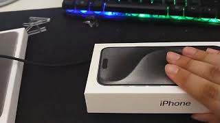 Unboxing iPHone 15 Pro Max