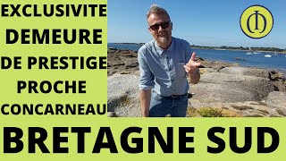 Exclusivité !!! Demeure de prestige, proche Concarneau.