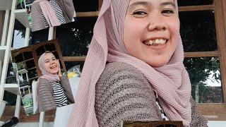 VIRALL !!! TUTORIAL pashmina plisket simpel 30 detik jadi 4 look !!!