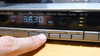 Technics ST-5 AM/FM Stereo Tuner