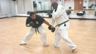 kenpo karate sparring