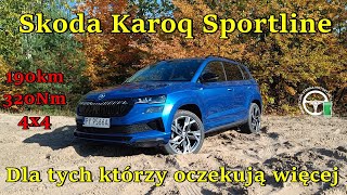 Skoda Karoq Sportline - Dla tych którzy oczekują czegoś więcej