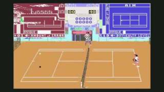 Serve and Volley on the Commodore 64