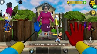 Scary Teacher 3D Update New Chapter Squid Game New Levels Tani & Nick Pranks Miss T Android Gameplay