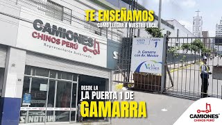 🚚📍 Como LLEGAR desde GAMARRA A LA TIENDA DE CAMIONES SINOTRUK MÁS CONFIABLE