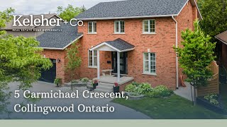 FOR SALE - 5 Carmichael Crescent, Collingwood, ON L9Y 4R6