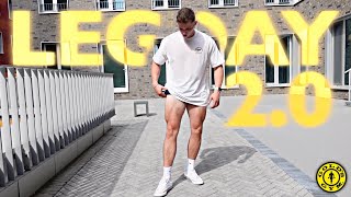 MEIN #LEGDAY 2.0 | So werde ich GAINS machen |Eduard #fitness #bodybuilding#training#motivation #gym