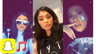 Kylie Jenner Song Compilation Snapchat #4 | Kylie Snaps