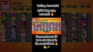 Rating Accounts l Part 5 #brawlstars #supercell #sprout #godzilla #makethisgoviral #fypシ