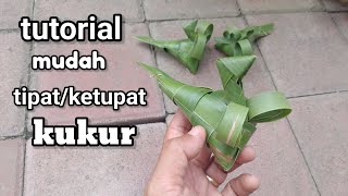 cara membuat tipat/ketupat kukut