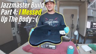 Warmoth Jazzmaster Build Part 4 Polyurethane Top Coat