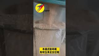 Corncob Crusher Solution,Corncob Hammer Mill Working Video