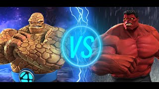 RED HULK VS THE THING! (Marvel Contest of Champions)