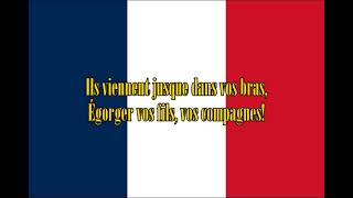 National Anthem of France: La Marseillaise (Lyrics)