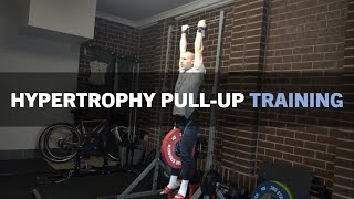 Hypertrophy Pull-Up Training (Supinated) | 4 x 10-25kg @ 1-2 RIR