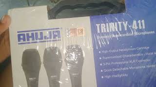 AHUJA TRINITY 411 MICROPHONE REVIEW