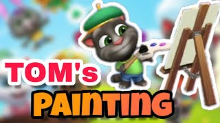 My Talking Tom Friends | TOM'S PAINTING 🖌🚀🛑