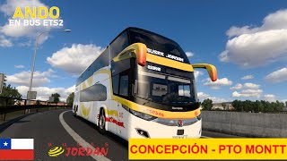 ETS2 / Concepción - Puerto Montt / Marcopolo New G7 1800 DD / Buses Jordan