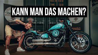 Von Serie zu Custom - Die Transformation der Softail Standard (Harley-Davidson Düsseldorf)