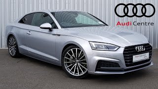 USED 2018 AUDI A5 COUPE 2.0TDI 190HP S-TRONIC S-LINE 2DR BLACK EDITION | AUDI CENTRE