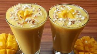 Summer Drink - Mango Lassi | Mango Yogurt Smoothie | Aam Ki Lassi Recipe | Lassi Recipe