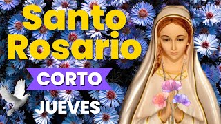 Santo Rosario CORTO, misterios Luminosos Jueves 25 de Abril del 2023 🙏🏼