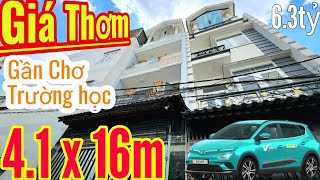 Bán nhà Bình Tân: 4.1x16m, 5 Tầng KHÔNG LỘ GIỚI.. GIÁ MỀM | đường Lk1-6 (Hương Lộ 2)