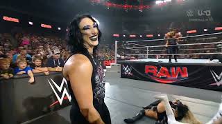 WWE RAW RHEA RIPLEY AND DAMIAN PRIEST ENTRANCE 09/30/24