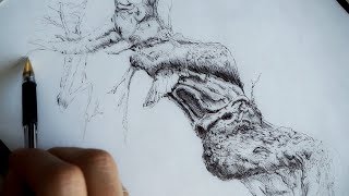 Как нарисовать дерево - SpeedArt