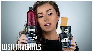 LUSH FAVORITES + MY HAIR CARE ROUTINE