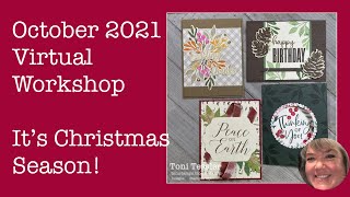 October 2021 Virtual Workshop - it’s Christmas Season!