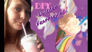 Caffine Free DIY Unicorn Frappachino