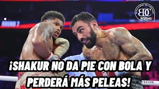 Shakur Stevenson es víctima de su propio mega talento en el ring