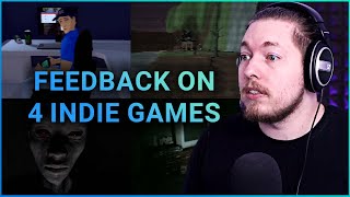 PRETTY GRAPHICS DOESN'T MAKE IT GOOD! 😖 | Indie Game Feedback | 4 Random Indie Games | Dani Krossing