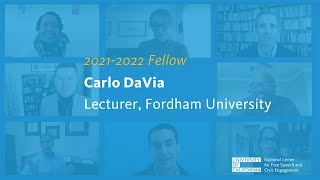 2021-2022 Class of Fellows: Carlo DaVia