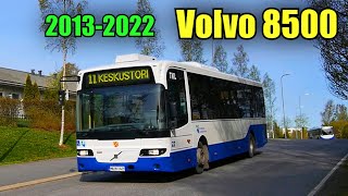 Автобусы Volvo 8500 в Тампере 2014 Финляндия 🇫🇮