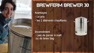 Test de la cuve électrique brewferm brewer 30 en brew in a bag - Merci Brouwland pour le cadeau !