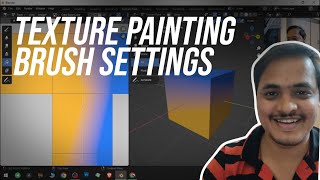 Texture Paint Brush Settings Blender