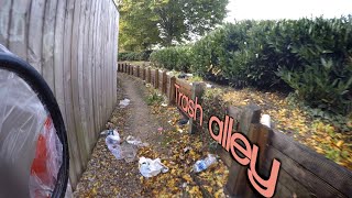 Trash alley 🍟 |  Litter picking ep.28