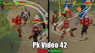 Dragon Claws + Ballista Pking - Pk Video 42 ~ Lil Skitterz