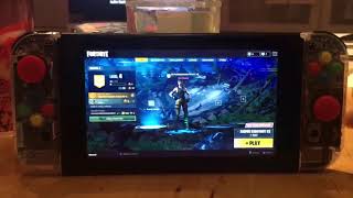 I SUCK ON FORTNITE NINTENDO SWITCH