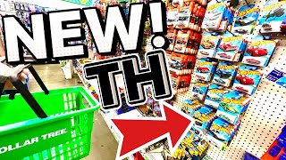 New September 2024 Hunting Hot Wheels TH Treasure Hunt Racing Cars at Dollar Tree