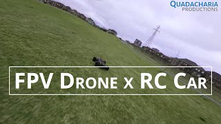 FPV drone chasing Traxxas XRT Ultimate #fpv #drone #traxxas #xrt #dronevideo #droneshots 2/3